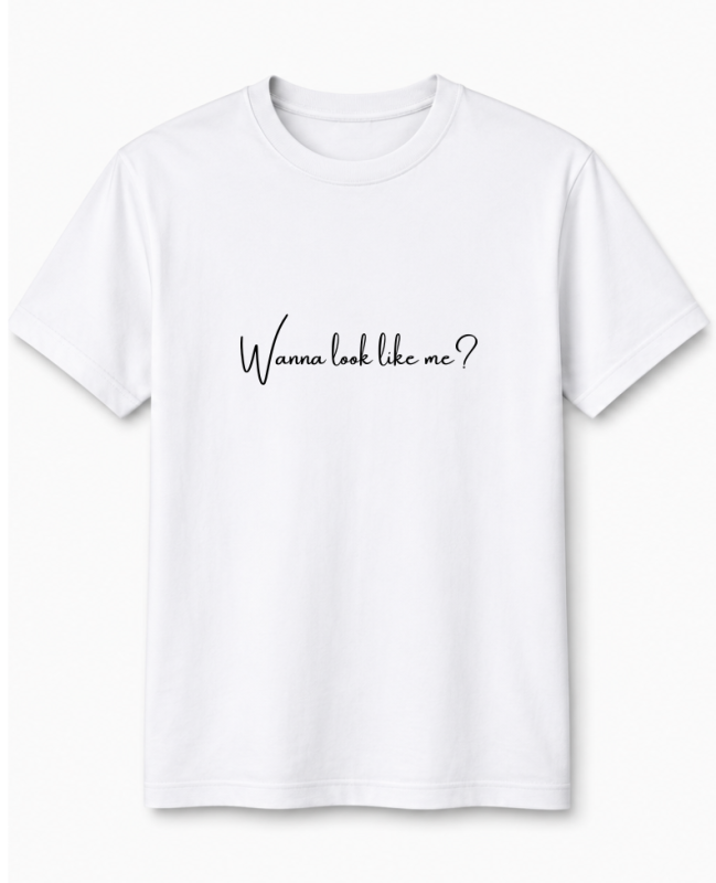 WEFFIT Premium Regular T-Shirt  | White | Premium PolyCotton Fabric